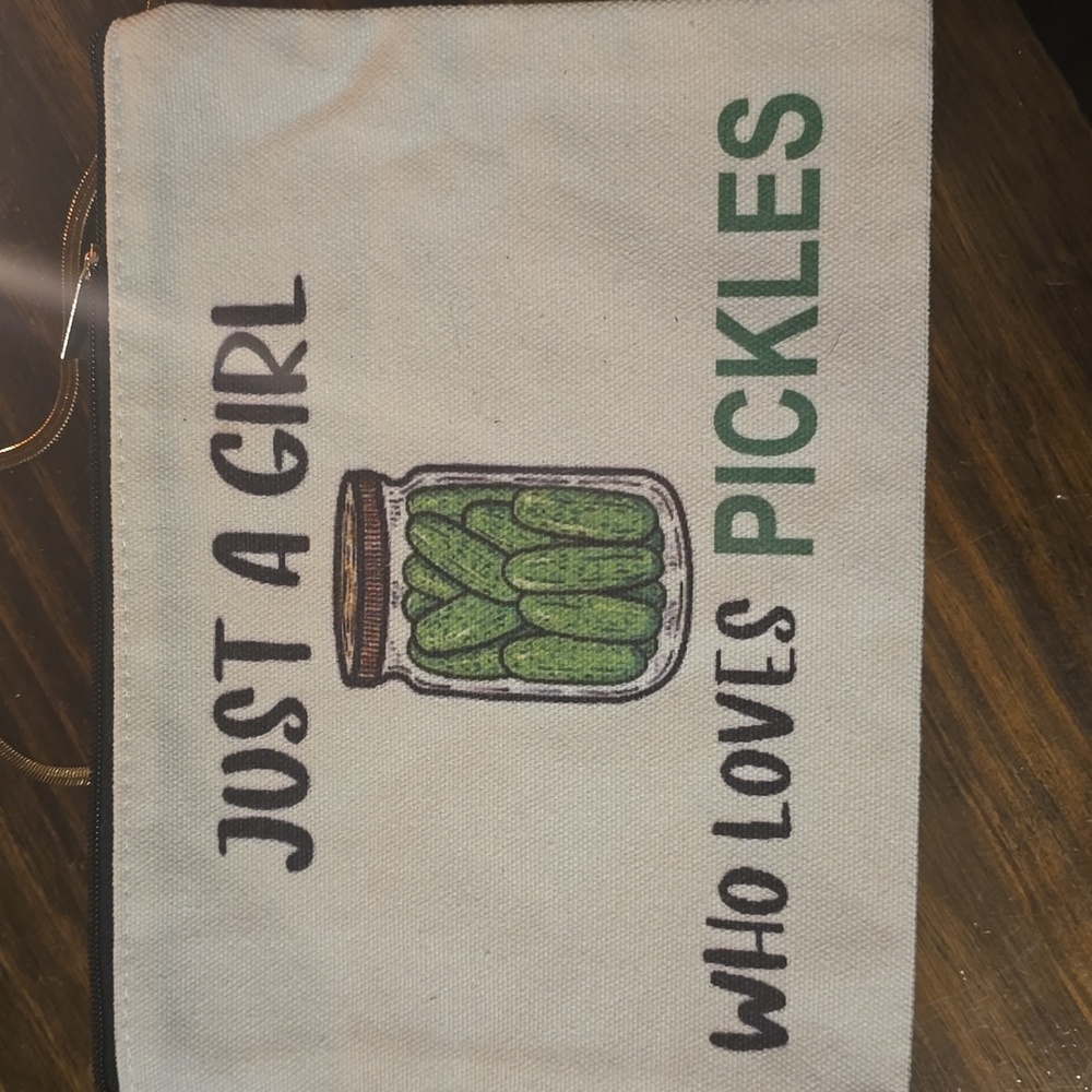 Just a girl who loves Pickles tote